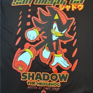 *NEW* SDCC 2024 Exclusive Shadow the Hedgehog San Diego Sonic Speed Cafe T-Shirt